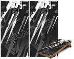 Cornhole Game Board Vinyl Skin Wrap Kit - Premium Laminated - Baja 0014 White fits 24x48 game boards (GAMEBOARDS NOT INCLUDED)