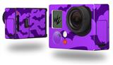Deathrock Bats Purple - Decal Style Skin fits GoPro Hero 3+ Camera (GOPRO NOT INCLUDED)