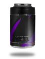 Skin Decal Wrap for Yeti Colster, Ozark Trail and RTIC Can Coolers - Jagged Camo Purple (COOLER NOT INCLUDED)