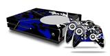 WraptorSkinz Decal Skin Wrap Set works with 2016 and newer XBOX One S Console and 2 Controllers Baja 0003 Royal Blue