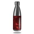 Skin Decal Wrap for RTIC Water Bottle 17oz Bokeh Music Red (BOTTLE NOT INCLUDED)