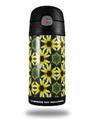 Skin Decal Wrap for Thermos Funtainer 12oz Bottle Daisies Yellow (BOTTLE NOT INCLUDED) by WraptorSkinz