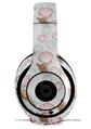 WraptorSkinz Skin Decal Wrap compatible with Beats Studio 2 and 3 Wired and Wireless Headphones Sea Shells 02 White Skin Only (HEADPHONES NOT INCLUDED)