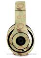 WraptorSkinz Skin Decal Wrap compatible with Beats Studio 2 and 3 Wired and Wireless Headphones Sea Shells 02 Yellow Sunshine Skin Only (HEADPHONES NOT INCLUDED)