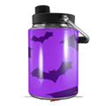 Skin Decal Wrap for Yeti Half Gallon Jug Deathrock Bats Purple - JUG NOT INCLUDED by WraptorSkinz