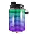 Skin Decal Wrap for Yeti Half Gallon Jug Faded Dots Purple Green - JUG NOT INCLUDED by WraptorSkinz