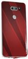 Skin Decal Wrap for LG V30 VintageID 25 Red