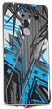 Skin Decal Wrap for LG V30 Baja 0032 Blue Medium