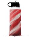 Skin Wrap Decal compatible with Hydro Flask Wide Mouth Bottle 32oz Paint Blend Red (BOTTLE NOT INCLUDED)