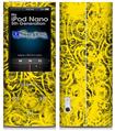 iPod Nano 5G Skin - Folder Doodles Yellow