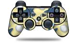 Sony PS3 Controller Decal Style Skin - Starfish and Sea Shells Yellow Sunshine (CONTROLLER NOT INCLUDED)