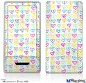 Zune HD Skin - Kearas Hearts White