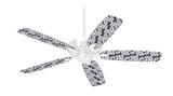 Locknodes 02 Lavender - Ceiling Fan Skin Kit fits most 42 inch fans (FAN and BLADES SOLD SEPARATELY)