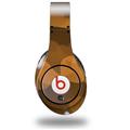 WraptorSkinz Skin Decal Wrap compatible with Beats Studio (Original) Headphones Bokeh Hearts Orange Skin Only (HEADPHONES NOT INCLUDED)