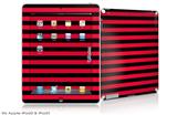iPad Skin - Stripes Red (fits iPad2 and iPad3)