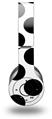 WraptorSkinz Skin Decal Wrap compatible with Beats Wireless (Original) Headphones Kearas Polka Dots White And Black Skin Only (HEADPHONES NOT INCLUDED)