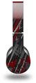 WraptorSkinz Skin Decal Wrap compatible with Beats Wireless (Original) Headphones Baja 0014 Red Dark Skin Only (HEADPHONES NOT INCLUDED)