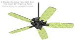 Wavey Sage Green - Ceiling Fan Skin Kit fits most 52 inch fans (FAN and BLADES SOLD SEPARATELY)